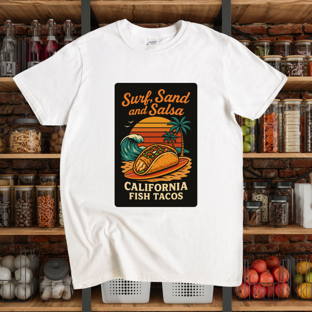 California Fish Tacos T-Shirt