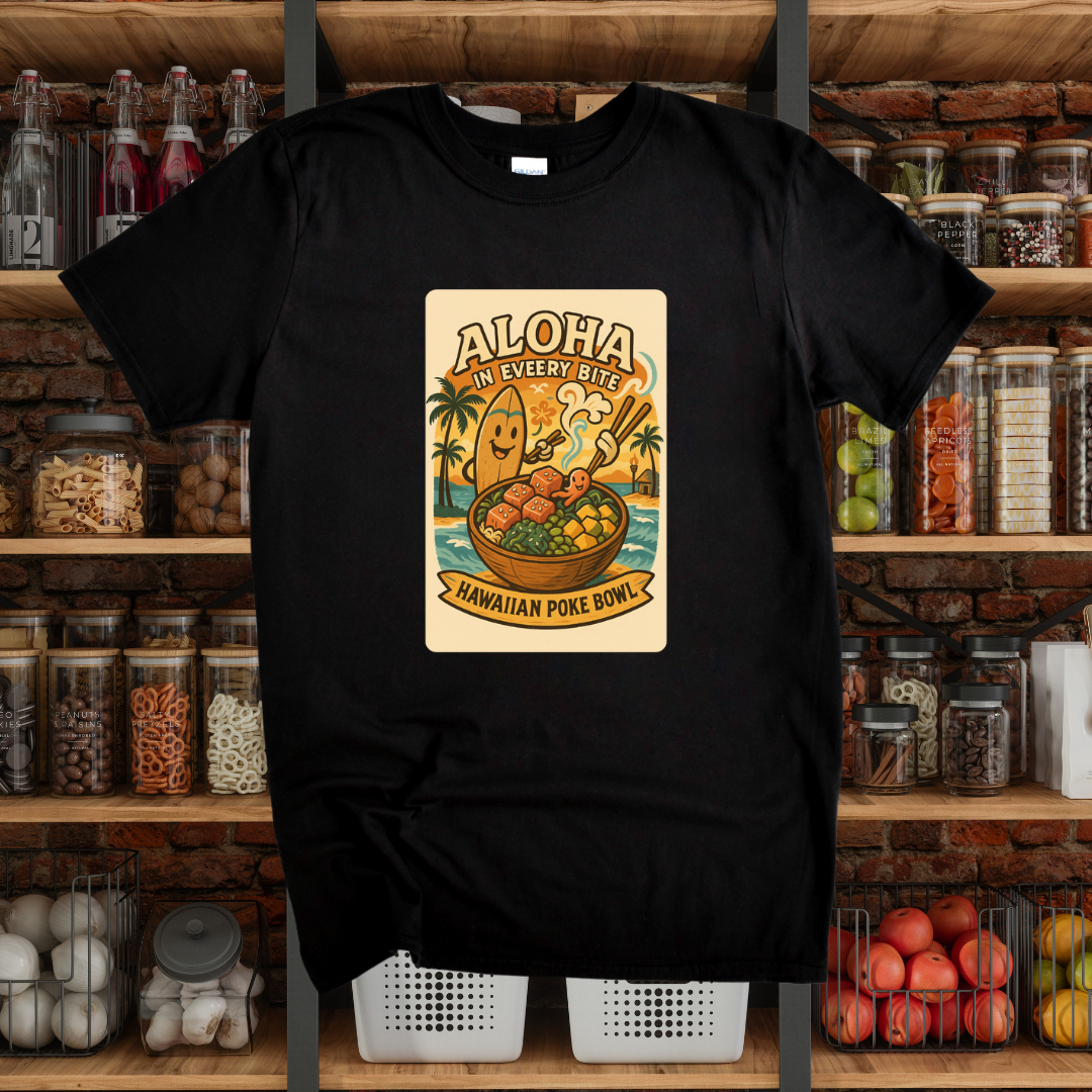 Hawaiian Poke Bowl T-Shirt