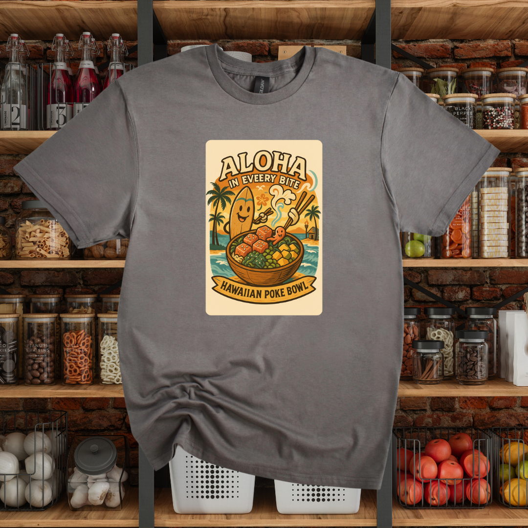 Hawaiian Poke Bowl T-Shirt