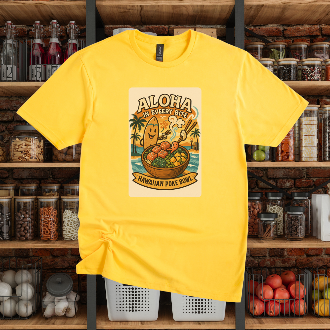 Hawaiian Poke Bowl T-Shirt