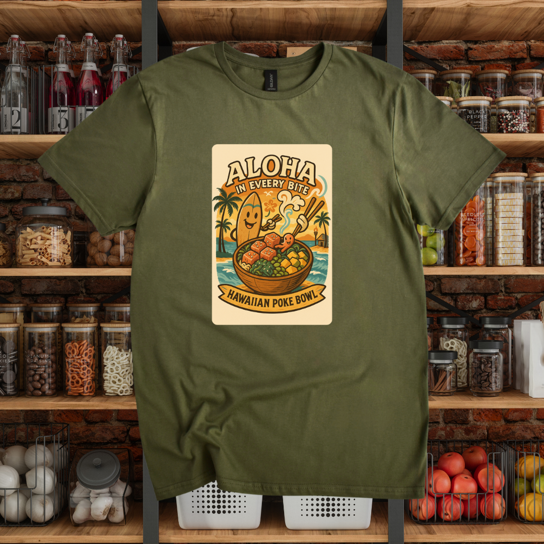 Hawaiian Poke Bowl T-Shirt