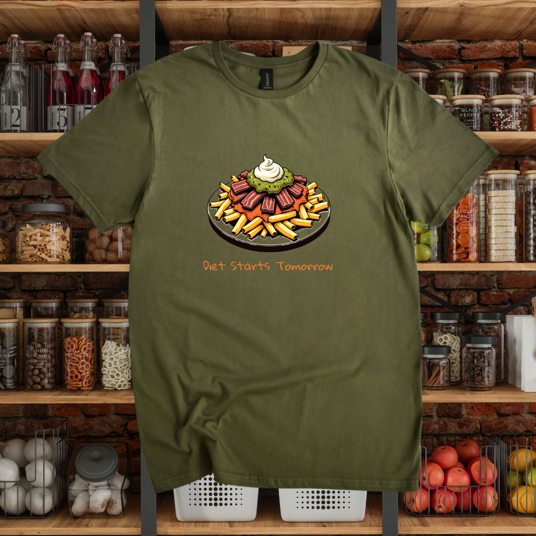Diet Starts Tomorrow T-Shirt
