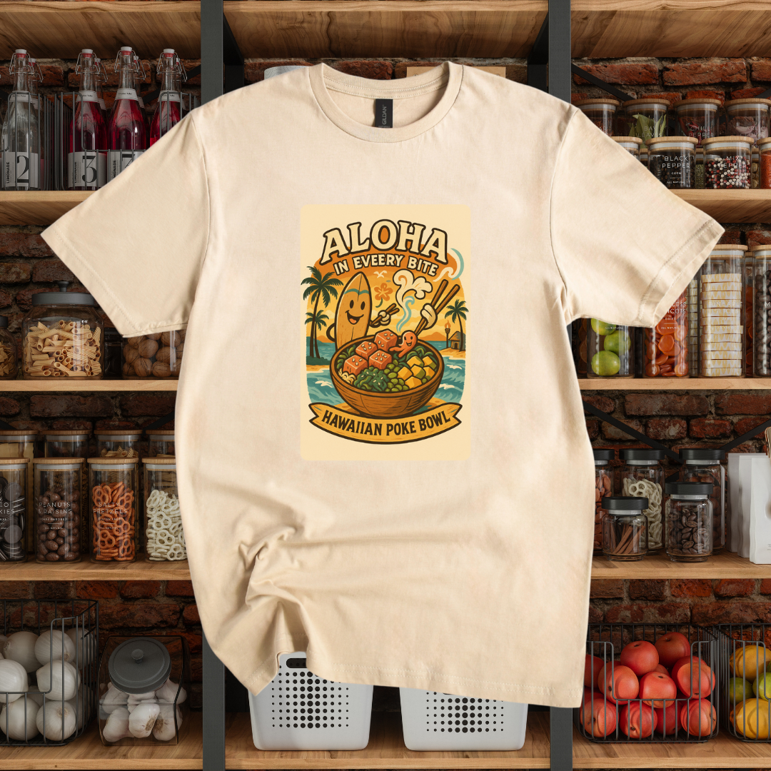 Hawaiian Poke Bowl T-Shirt
