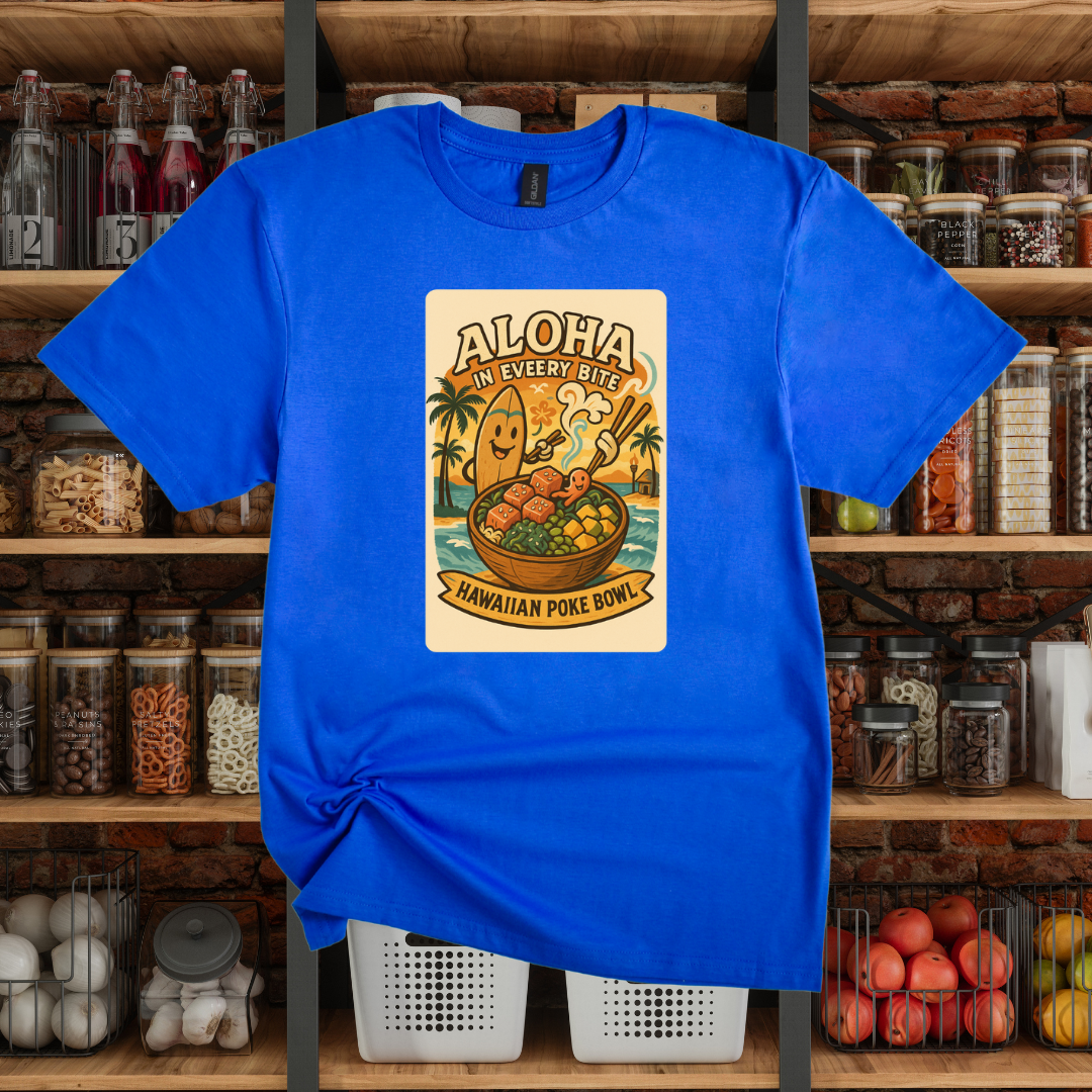 Hawaiian Poke Bowl T-Shirt