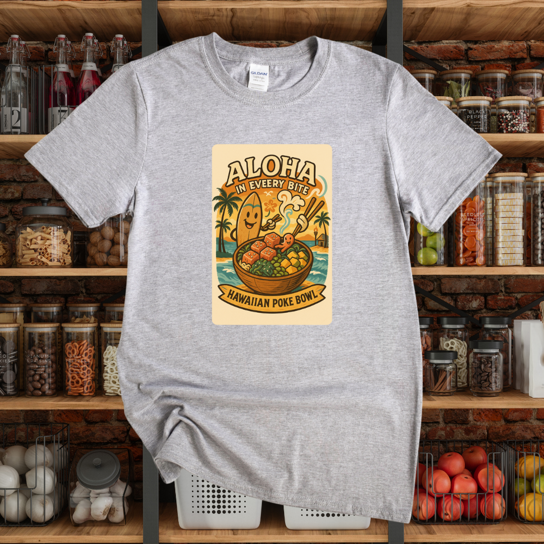 Hawaiian Poke Bowl T-Shirt