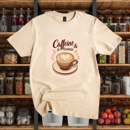 Caffeine and Kindness T-Shirt