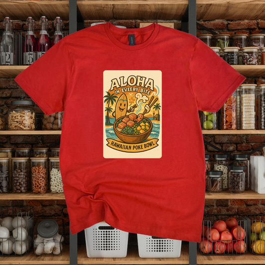 Hawaiian Poke Bowl T-Shirt